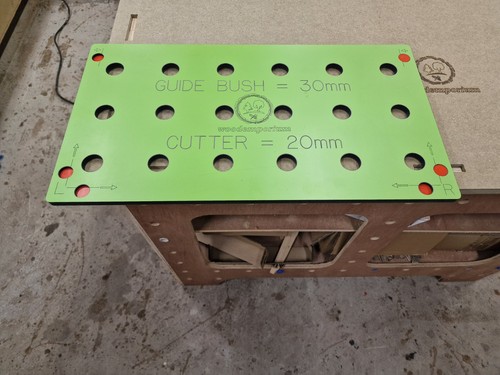 Hole boring jig - jig, own